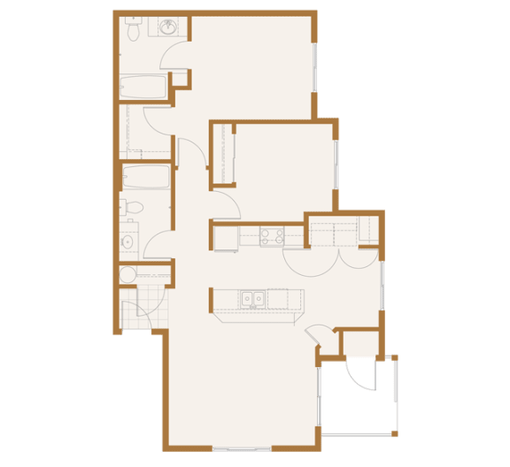 Floor Plans of COPPER HILL in Spokane, WA